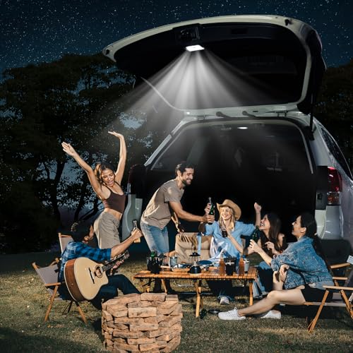 KUNGKIC para Subaru Crosstrek 2023-2025 Luz LED de baúl miniatura 6