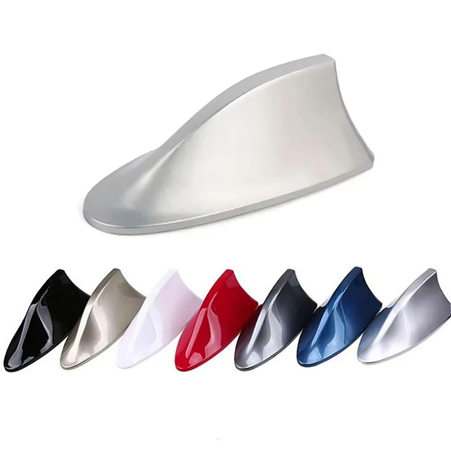 Tgspyxch Silverstyle Car Shark Fin Antenna Aerial For Toyota Auris 5-Door E180 E150 2006 2007-2023 2024 2025 Roof Radio Aerial Cover Enhanced Signal Accessories,