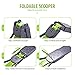 PPOGOO Non-Breakable Pet Pooper Scooper for Dogs and Cats with Long Handle High Strength Material and Durable Spring for Easy Grass and Gravel Pick Up