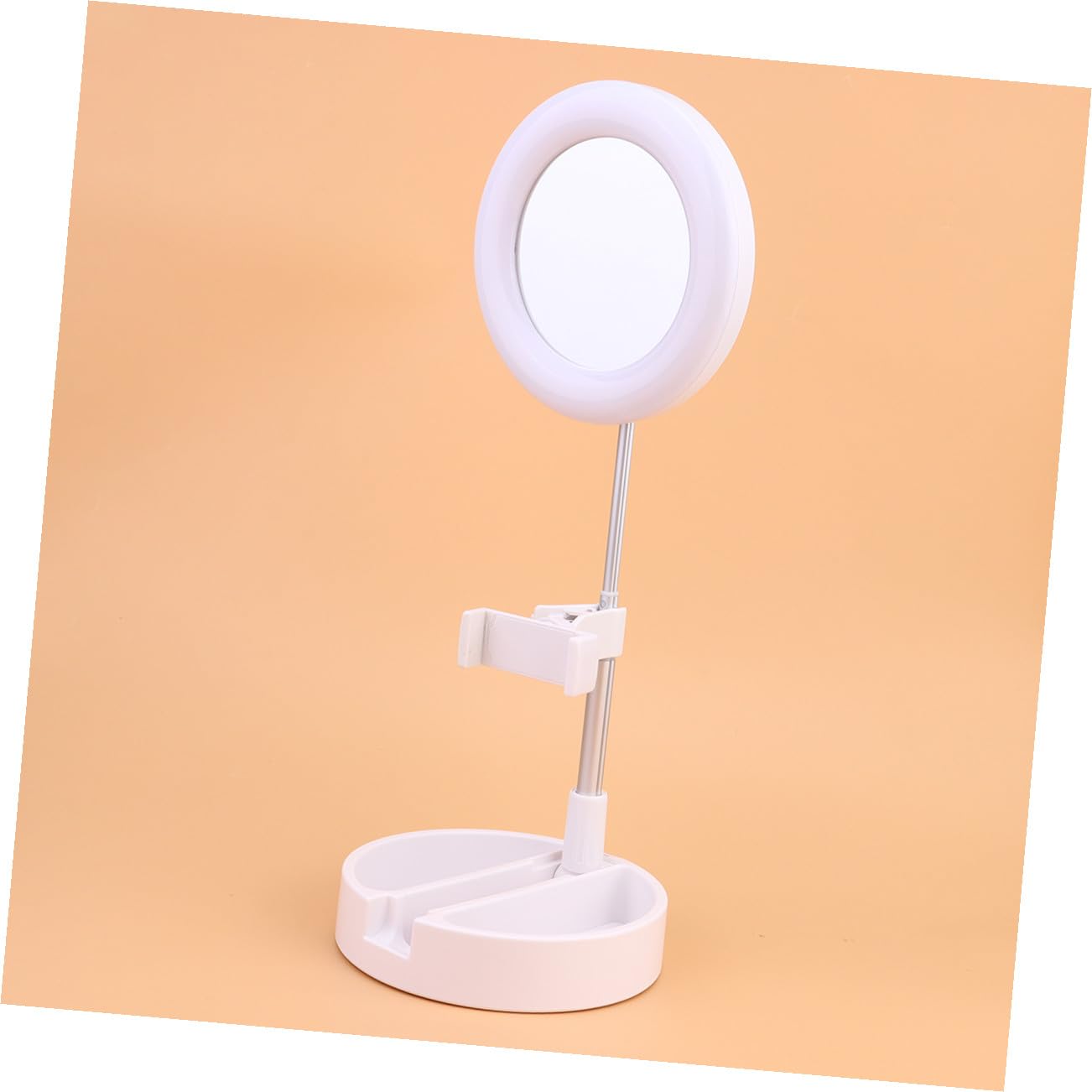 SHINEOFI Luce Ad Anello Per Selfie Led Lampada Da Tavolo Per Trucco Luce Led Regolabile Supporto Per Cellulare Multifunzionale Per Bellezza e Fotografia