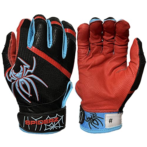 Spiderz 2023 PRO Adult Baseball/Softball Batting Gloves