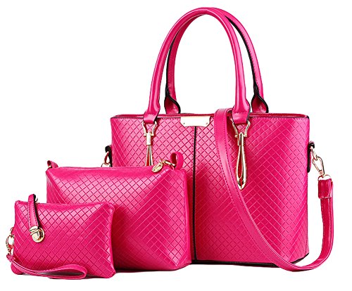 King Ma 3 Piece Tote Bag Handbag Purse Bags