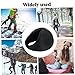 Gcroet Ear Muffs Fleece Warm Earmuffs Ear Warmer Winter Accessory for Men Women Black 2pcs Style 1