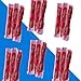 Twizzlers Pull N Peel Cherry Flavored - 75 Pieces - Individually Wrapped Red Licorice Style Cherry Candy - Chewy & Delicious - Peelable Candy for Birthdays, Easter, Christmas, Purim & Pantry (2 lbs)