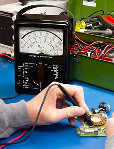 Image of Triplett 3030 Model 630 Classic Analog Multimeter - AC /DC Voltage, DC Current, Resistance, dB Ranges
