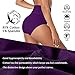 K-CHEONY Women's Cotton Underwear High Waisted Tummy Control Full Coverage Panties Postpartum Briefs Multipack Regular and Plus Size