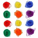 [Holibanna] 12個 リズムマフラー スカーフで遊ぶ子供たち ト カーフ リズムスカーフキッズ ダンス子供 キッズ anigift ガーゼ 正方形の