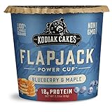Kodiak Cakes Protein Pancake Flapjack Cup, Blueberry and Maple, 2.16 Ounce (Pack of 12)