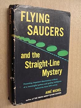 Hardcover Flying Saucers and the Straight-Line Mystery Book
