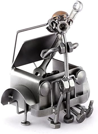 Steelman24 I Nuts and bolts sculpture Mechanic I Handmade ornaments I Made in Germany I I Metal figurine