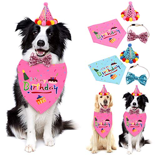 Yinuoday Cane Compleanno Bandana Cagnolino Carino