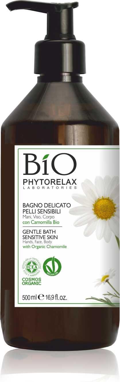 Phytorelax Laboratories Gentle Bath Sensitive Skin Hands, Face, Body - 500 ml