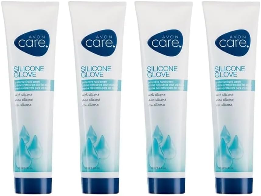 AvonCare Silicone Glove Protective Hand Cream Lot of 4