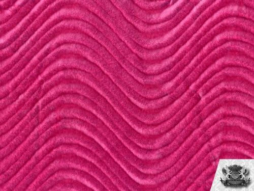 The Yard - Tela de tapicería de terciopelo con remolino fucsia The Yard - Tela de tapicería de terciopelo con remolino fucsia