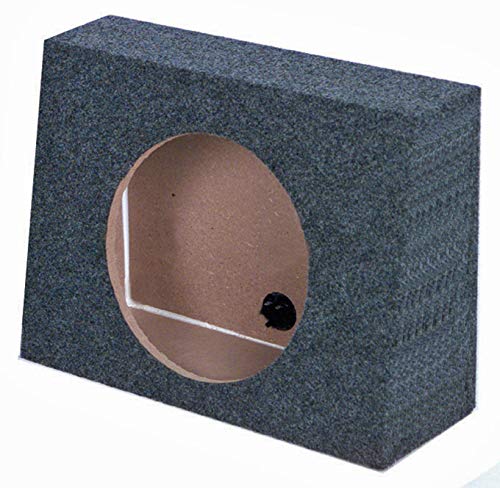 QPower QTW12 Single 12\" Sealed Car Audio Subwoofer Sub Box Enclosures, Pair - Thumbnail 3