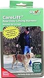 PetSafe CareLift Rear Support Harness - Senior & Disabled Dog Rear Mobility Support - Easy-Fitting, Breathable Belly Straps with Lifting Aid Handle - for Small Dogs 7-35 lb