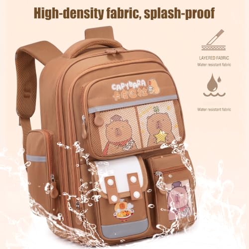 Image of Backpack Bags for Girls, Boys & Women With Multi-pockets, Laptop Bag with Large Capacity Bookbags Waterproof for School, Tuition, College, Camping, Travel