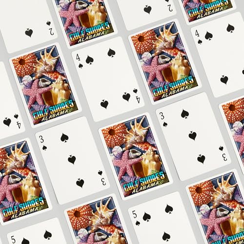 Lantern Press Gulf Shores Alabama 52 Cartas Poker miniatura 4