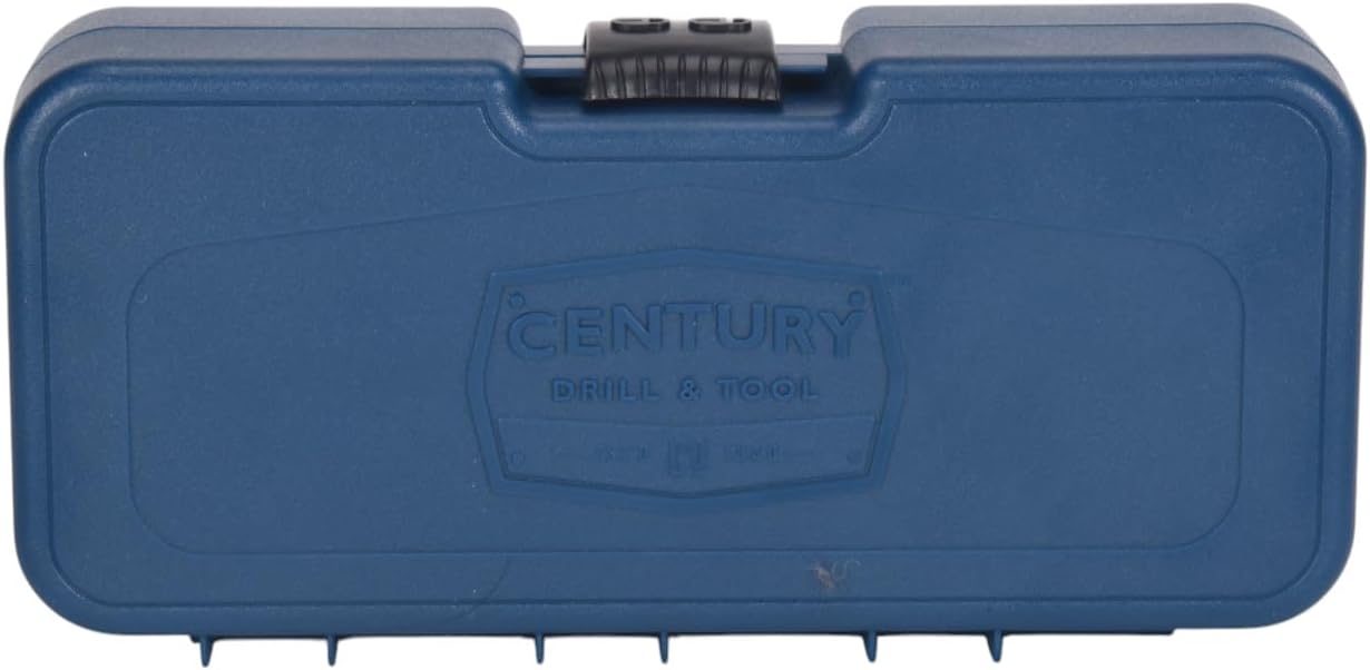 Century Drill & Tool 88715 High Speed Steel Drill Bit Set, 13-Piece
