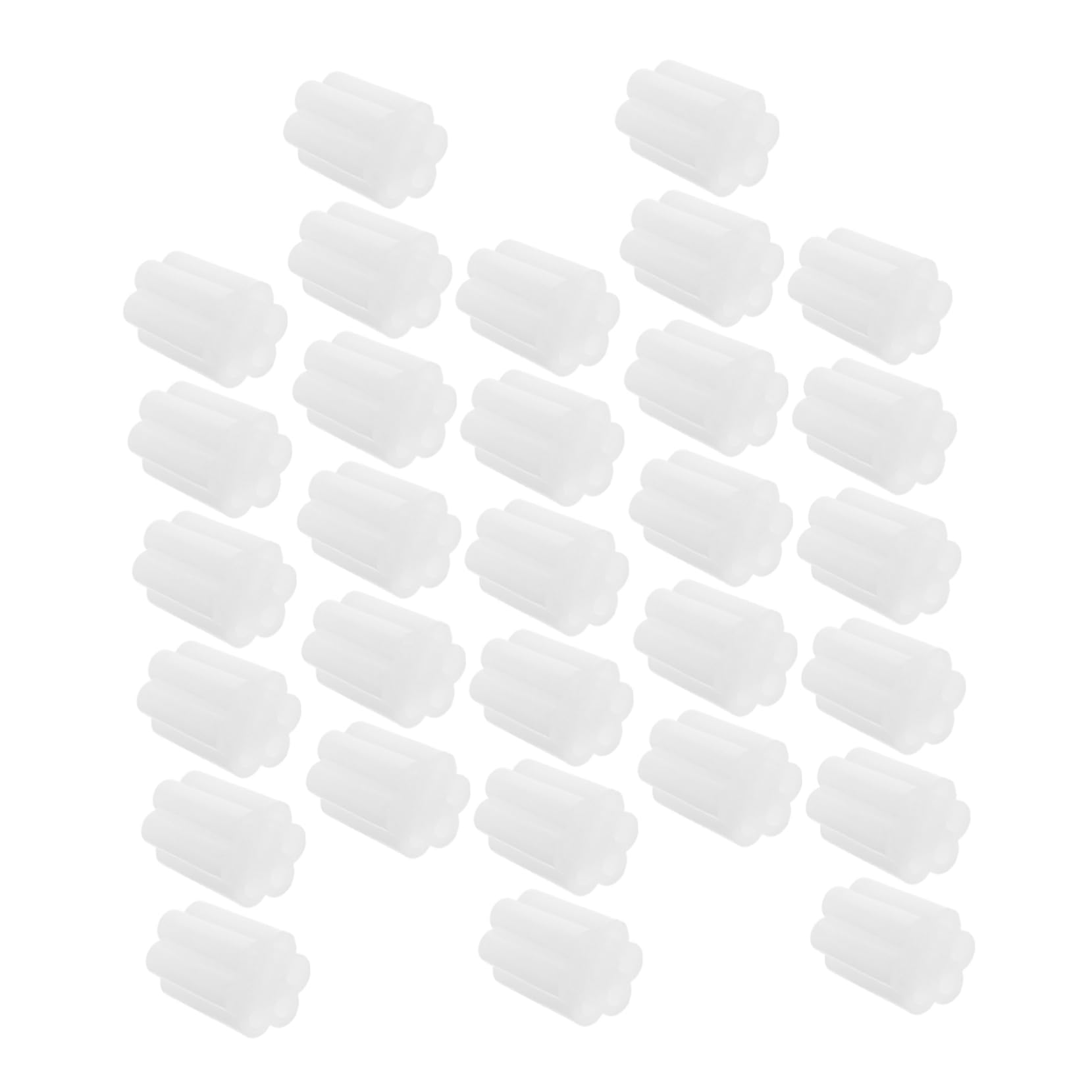 Lurrose 5 Ensembles Porte-Fleurs en Sucette Présentoir À Ventouse Porte-Sucette De Bureau Support Bonbon Porte-sucettes Porte-Sucette Pratique Porte-gâteau Plastique Blanche 30 Pièces X 5