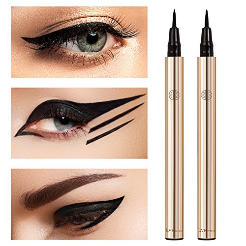 Eve by Eve's Natural Smudge Proof Water-resistant Liquid Eyeliner - pack of 2