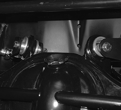 Blackpath - Fits 1979-2004 Ford Mustang Rear End Upper Control Arm Bushing Kit Spherical Bearing Bushing Kit For 8.8" Axle (Polished) T6 Billet #TOP2