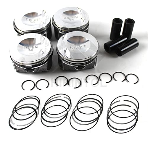 EA888 2.0T Pistons Rings Kit Φ82.51mm Φ23mm 06H107065DM 06H107065CM 06H107065DG for VW Golf Jetta Passat Tiguan Audi A4 A5 Quattro Q5 Q3 TT
