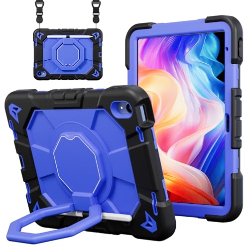 Coque iPad 11 pouces avec poignée rotative 360 et support antichoc