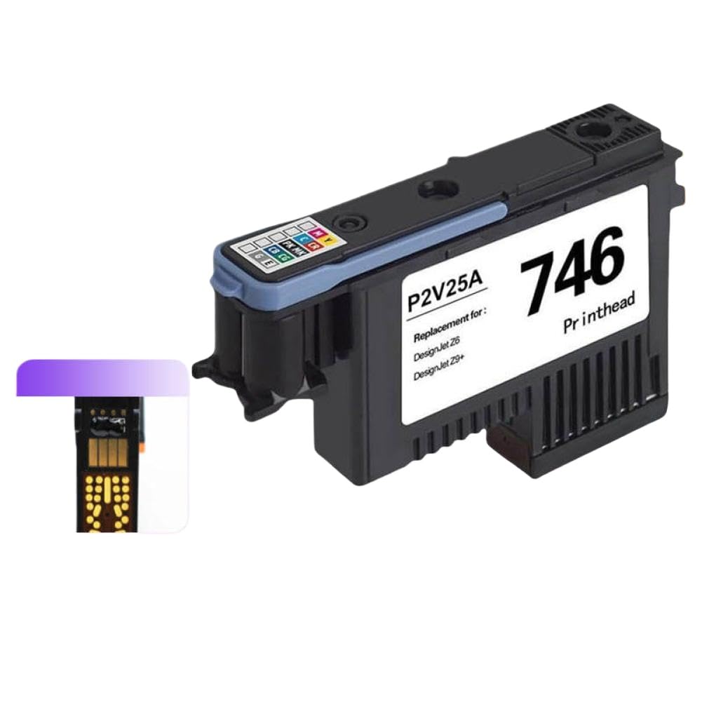 Testina di stampa universale a colori compatibile con plotter 746 P2V25A Z6 Z9