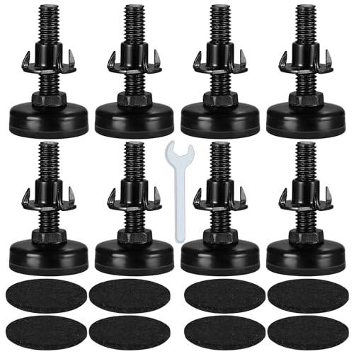 McBlast 8 Piezas M10 Pies Niveladores de Muebles Ajustables, Patas