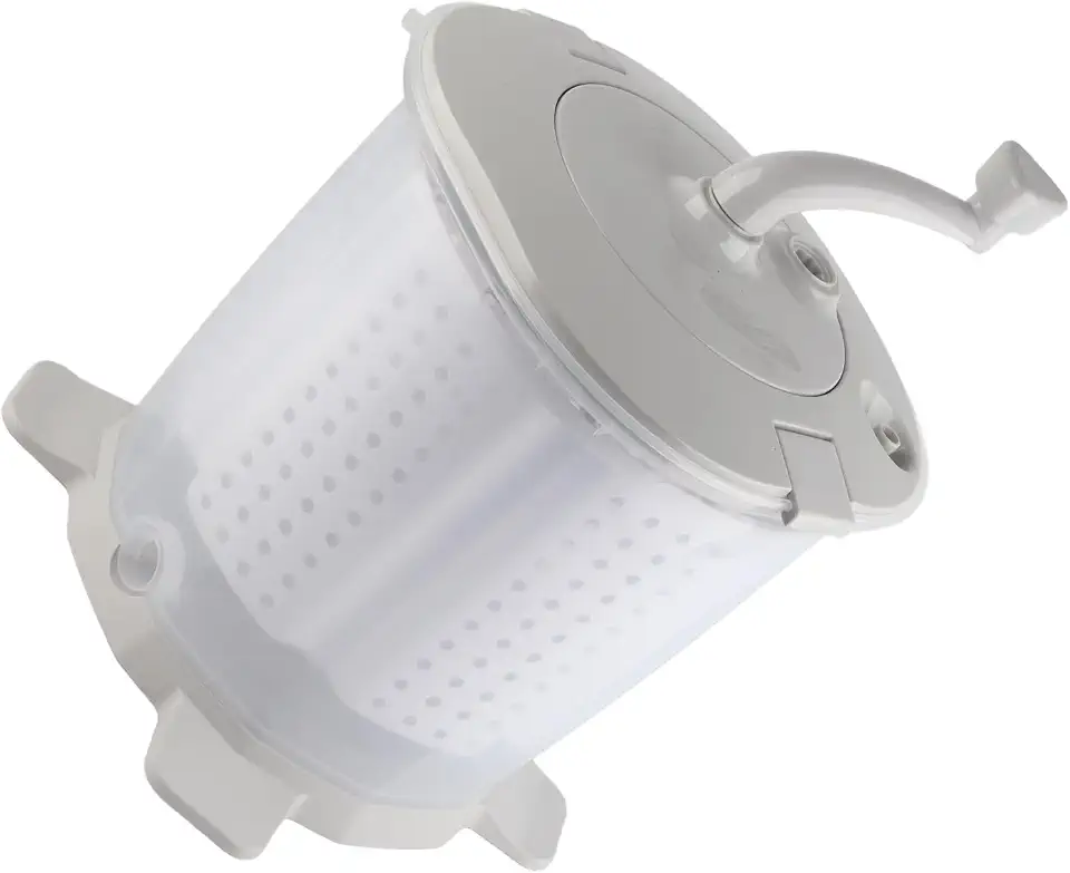 POENVFPO Manual Hand Crank Washing Machine Portable Compact Non Electric for Dormitory Camping Nordic Grey 7.4lb