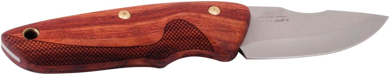 EKA 619309 Nordic JoF7 Fixed Blade Knife, Bubinga