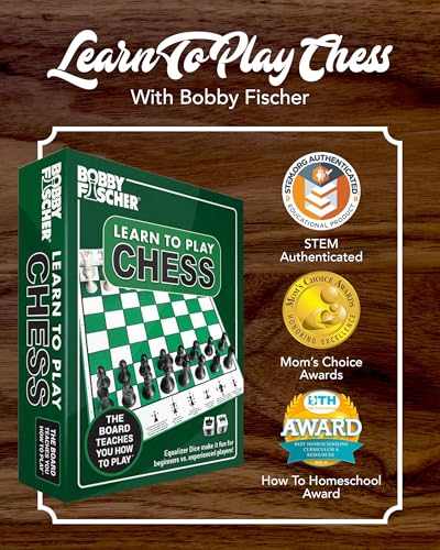Juego de Mesa Bobby Fischer Aprende A Jugar Ajedrez miniatura 2