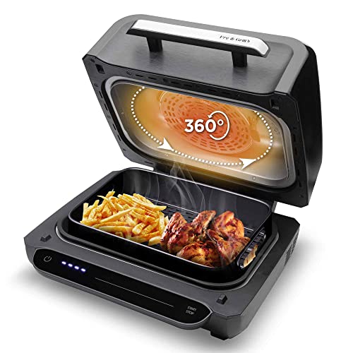 SOGO Griglia e friggitrice ad aria da 4 l, griglia multifunzione + airFRYER (SS-10130) 1700 W - 4
