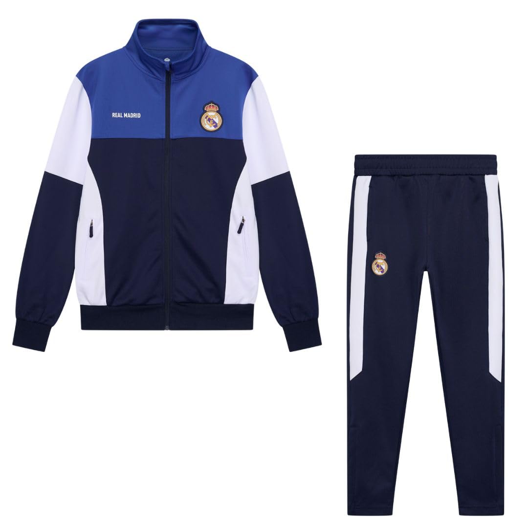 Real MadridTracksuit 23/24 Adult - Size Small to XXL - Season 22/23 - Official Product - Jacket and Trousers for Football Training