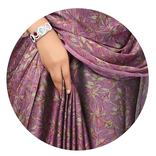 Image of MIRCHI FASHION Women's Ready to Wear 1 Minute Drape Chiffon Printed Saree with Blouse Piece