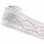 MULLSAN 5 Meters Rattan Flower 3D Peel and Stick Waterproof Wall Border Easy to Apply (White)