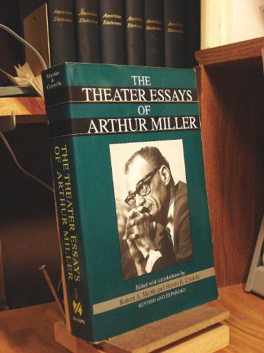 The Theater Essays of Arthur Miller