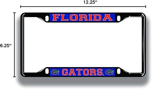 Vista 48 de Elite Fan Shop Marco de matrícula NCAA, color negro