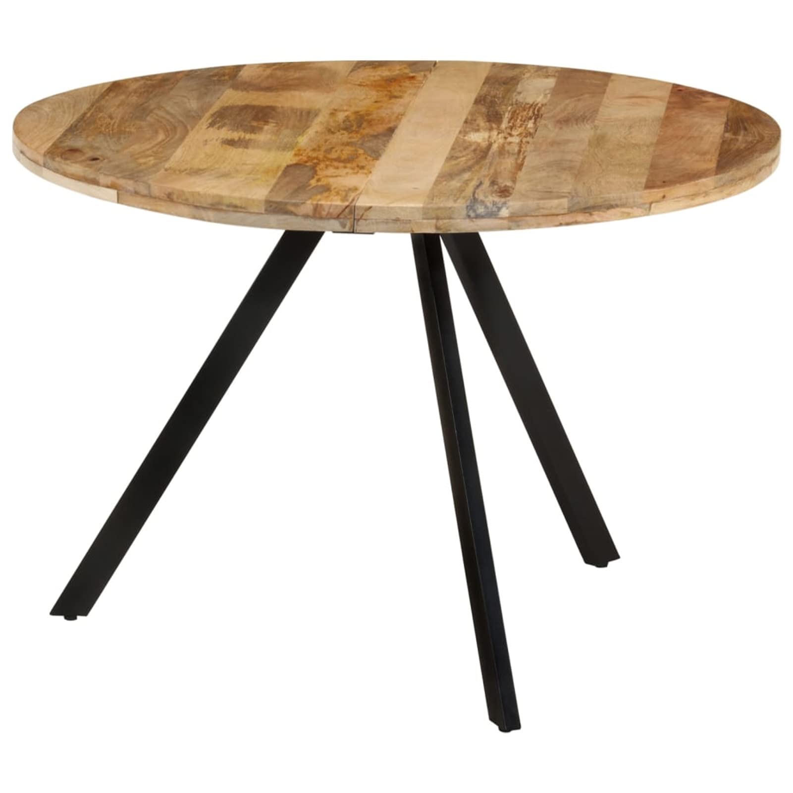 Gecheer Mesa de Comedor 110x75 cm Madera Maciza de Mango