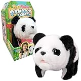 Liberty Imports Plush Panda Pet Electronic Toy - Walking, Turn Around, Make Sounds for Kids