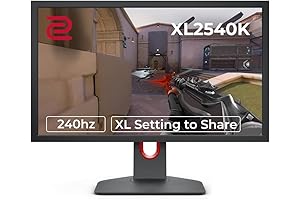 BenQ ZOWIE XL2540K: 240Hz Gaming Monitor with Dynamic Accuracy Technology 2.0