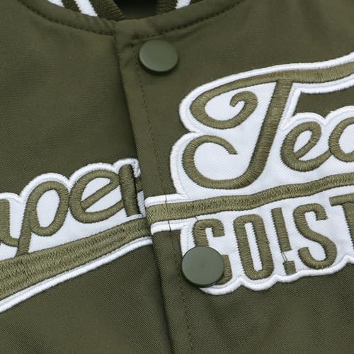 Toddler Boy Bomber Jacket Kid Cool Boy Casual Coat3