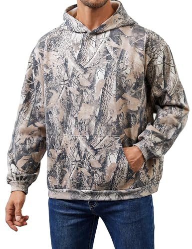 Men's Camo Hoodies Oversized Fleece Pullover Hooded Sweatshirt Vintage Mens Hoodies Pullover Sweatshirts With Pockets2
