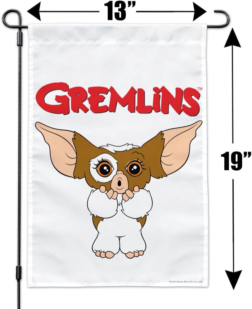 Gremlins Gizmo Logo Garden Yard Flag