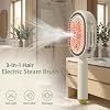 Electric Spray & Massage Hair Brush, 2026 Electric Steaming Massage Hair Care Brush, Rechargeable Detangling Electric Steam Brushs for Hair for Reduce Frizz, Nourishes Hairs, Anti-Static (Pink) #1