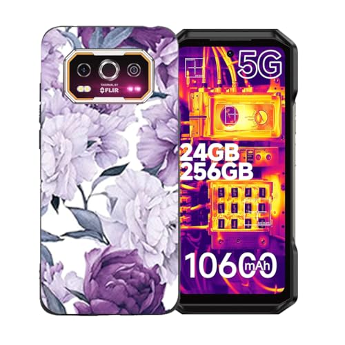 CongJiaLingXi�J�o�[�K�p ��Ulefone Armor 27T+ (6.78")�A�_�炩���V���R�[���P�[�X�̏_��ȃo���p�[�h�Ռ�TPU�ی�?�̂���,LLM28