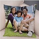Ideal como regalo. Las almohadas personalizadas se pueden utilizar como almohadas decorativas, cojines de sofá o simplemente como hermosas almohadas decorativas. Es un regalo para tus hijos, padres, amantes, amigos, etc. en cumpleaños, regalos de pareja, regalos personalizados, regalos de amor, Navidad, Acción de Gracias, bodas, fiestas, día de la madre, día del padre, día de San Valentín o aniversarios.