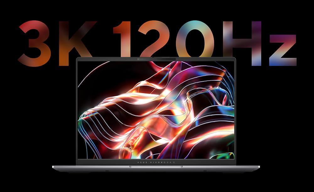 Asus Vivobook S15 OLED M5506WA#B0DC11SHDS, Notebook da 15.6" Glossy, 120Hz, Processore AMD Ryzen AI 9 HX365, RAM 32GB, 1TB SSD, Grafica AMD Radeon 880M, Win 11 Home, Nero - Immagine 4