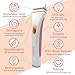 Women’s Electric Shaver & Pubic Hair Bikini Trimmer – Wet & Dry Painless Dermaplane Electric Shave for Body Hair Removal for Bikini, Underarm, Legs, Arms